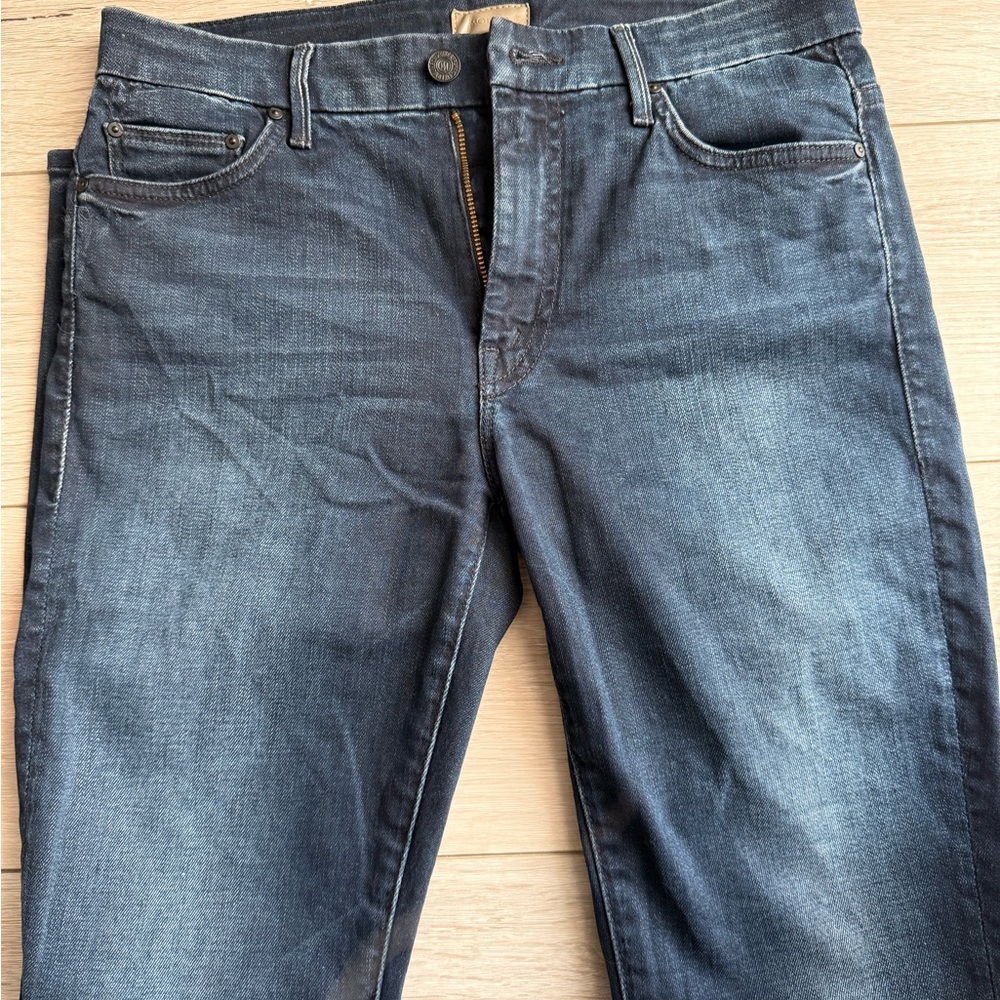 MOTHER Women's Dark Blue Skinny Jeans